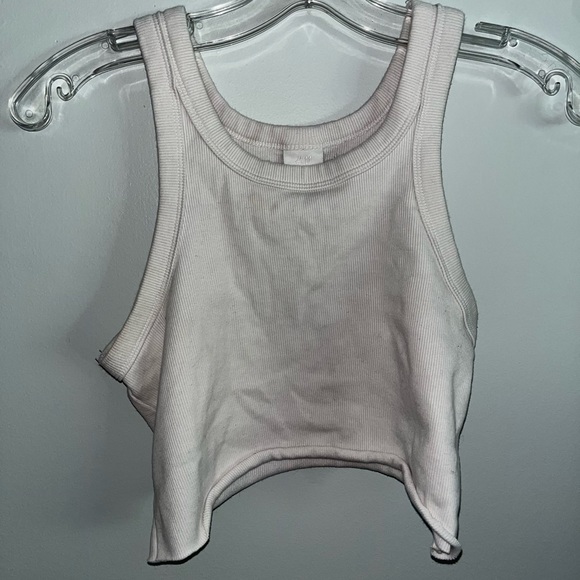 white halter top. Size medium. - Picture 1 of 3